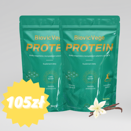 Zestaw 2x Biovic Vege Protein 500g